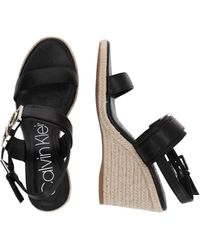 Calvin Klein Sandale 'BELORA' - Schwarz