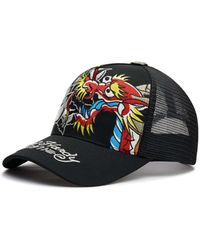 Ed Hardy - Cap 1971 Dragon And Roses - Lyst