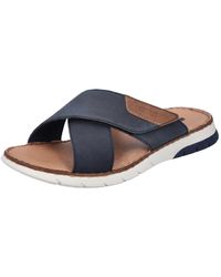 Rieker - Pantolette, Sommerschuh, Schlappen, Klettschuh, mit Klettriemchen - Lyst
