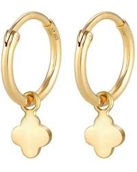 Elli Jewelry - Ohrringe Kleeblatt - Lyst