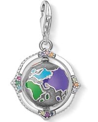 Thomas Sabo - Anhänger Vintage Weltkugel Bunt, 1766-845-7 - Lyst