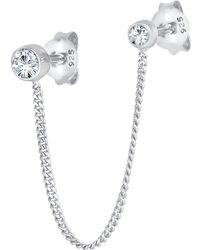 Elli Jewelry - Ohrringe Kristall Ohrhänger - Lyst