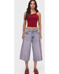 its basic - Its Basic Jeans Bermuda Denim Short - Lyst
