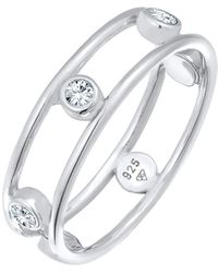 Elli Jewelry - Ring Kristall Ring - Lyst