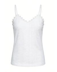 MEETWEE - Top V-Neck Summer Lace Vest - Lyst