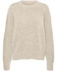 Vero Moda - Strickpullover VMBOOM LS O-NECK PULLOVER GA NOOS - Lyst
