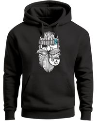 Neverless - Sweatshirt Sailor Captain Mit Pfeife - Lyst