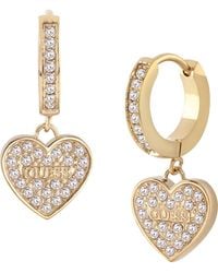 Guess - Ohrringe Huggie Me - Lyst