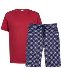Mey - Pyjama Kurz Tie Minimal - Lyst