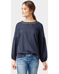 Tom Tailor Bluse - Blau