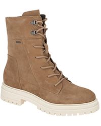 Geox - Boots Iridea Stiefel Hellbraun Sand Amphibiox D26D0C - Lyst