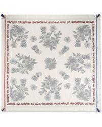 Codello - Jacquard-Tuch Blumenmuster - Lyst