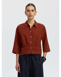 SELECTED - Bluse Slfcleo - Lyst