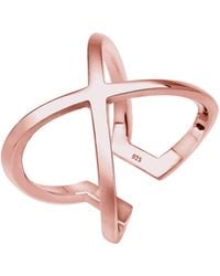 Elli Jewelry - Ring Kreuz - Lyst