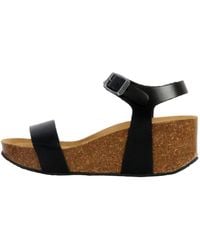 Plakton - Sandale So Kiss-Sandale Aus Leder Mit Keilabsatz - Lyst