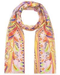 Codello - Schal Mit Paisley-Muster - Lyst