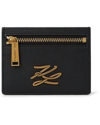 Karl Lagerfeld - K/Autograph Kartenetui Mit Reißverschluss, Damen, Größe - Lyst