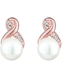 Elli Jewelry - Ohrringe Infinity - Lyst