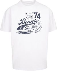 F4NT4STIC - T-Shirt Elton John Bennie And The Jets - Lyst