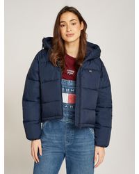 Tommy Hilfiger - Steppjacke JW ASPEN PUFFER EXT mit hochschließendem Kragen - Lyst