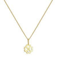 Elli Premium - Kette Luck - Lyst
