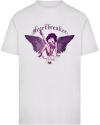 F4NT4STIC - T-Shirt Betty Boop Heartbreaker Tattoo - Lyst