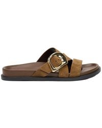 Desa - Pantolette Folien - Lyst
