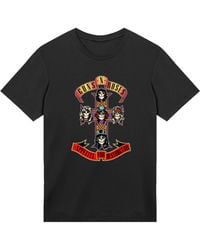 F4NT4STIC - T-Shirt Guns N Roses Appetite For Destruction - Lyst