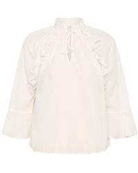 Kaffe - Bluse Kaflora - Lyst