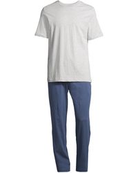 Schiesser - Pyjama Kurz Night & Home - Lyst