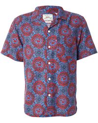 Levi's - Levis Hemd Short Sleeve Sunset Standard Camp Shirt - Lyst