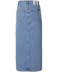 Calvin Klein Jeansrock - Blau