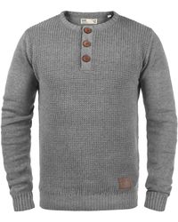 Solid - Strickpullover 'terrance' - Lyst