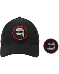KARL LAGERFELD - Cap Ikon - Lyst