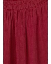 Street One Carmenbluse - Rot