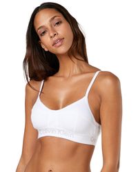 Calvin Klein Bustier 'UNLINED BRALETTE' - Weiß