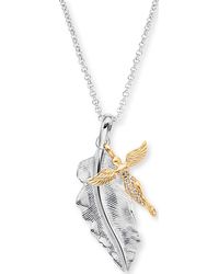 Engelsrufer - Damen-kette 925er silber zirkonia ' ' - Lyst