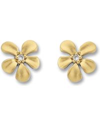 ONE ELEMENT - Ohrringe Blume - Lyst