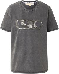 MICHAEL Michael Kors - T-Shirt 'Empire Stud Classic' - Lyst