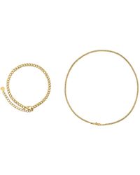 Heideman - Set: Kette Und Armband Jackson - Lyst
