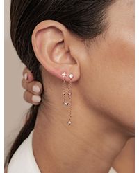 Hey Happiness - Ohrringe Celestial Star Dangle - Lyst