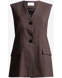4TAILORS - Weste Call Me - Lyst