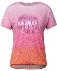 Cecil - T-shirt 'burnout' - Lyst