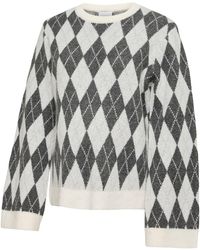 Mama.licious - Pullover Mlargyle Vita - Lyst