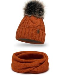 Vivience - Mütze 7014 Set - Lyst