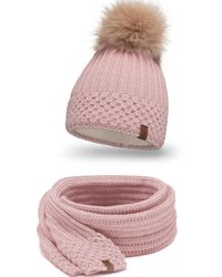Vivience - Mütze 7016 Set - Lyst