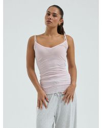 Seamless Basic - Top Cotton - Lyst