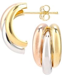 Vanlere - Ohrringe Ohrstecker Aus 375 Gelbgold - Lyst