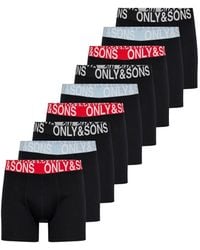 Only & Sons - Boxershorts Onsfitz Solid Boxer - Lyst