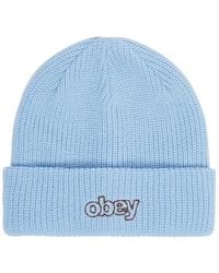Obey - Mütze Throwback Beanie Sky - Lyst
